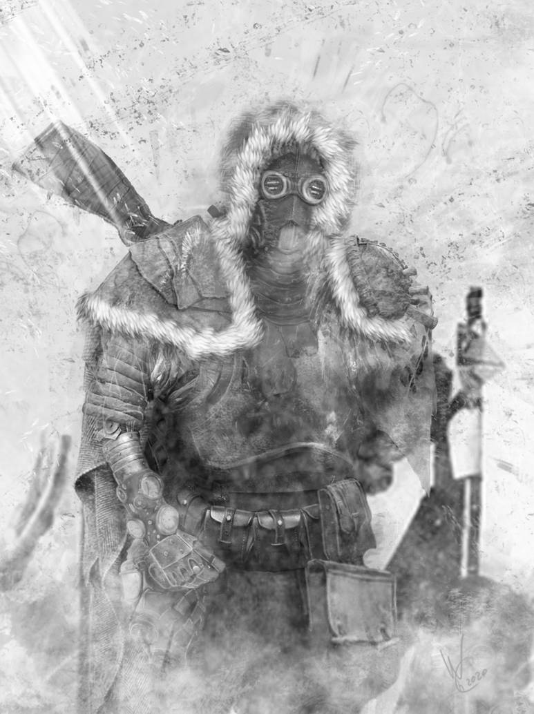 Frostpunk Hunter by skwallie on DeviantArt