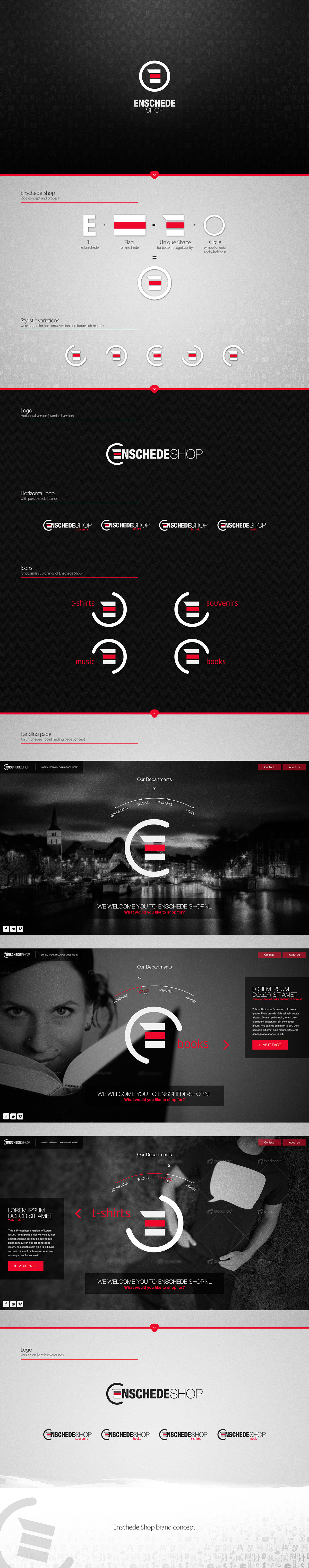 Branding and Web Design - Enschede Shop