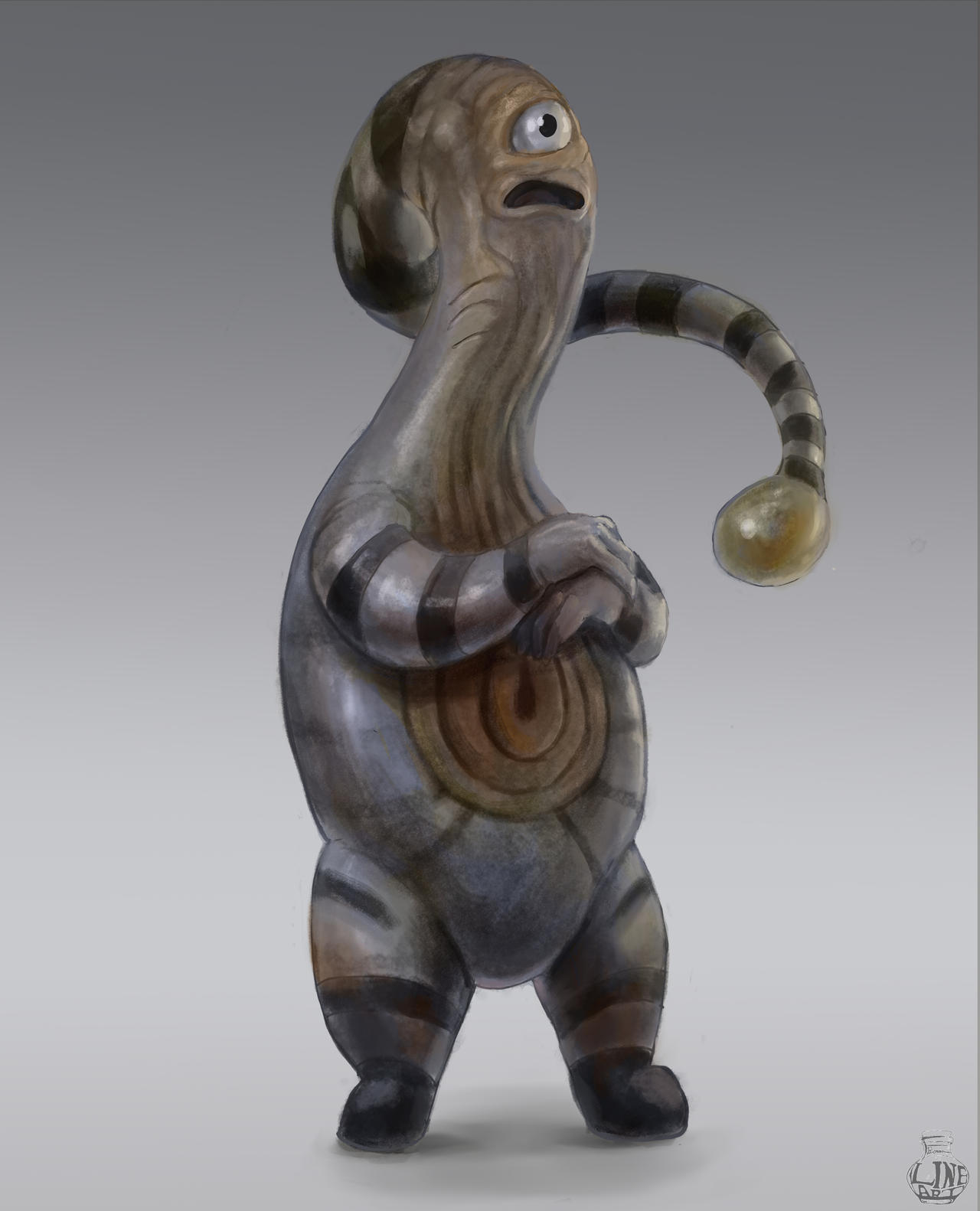 Random Creature - 1 by BottledLineArt on DeviantArt