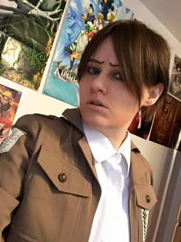 Levi Cosplay practice