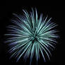 Blue Fireworks