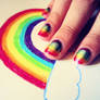 Rainbow Nails