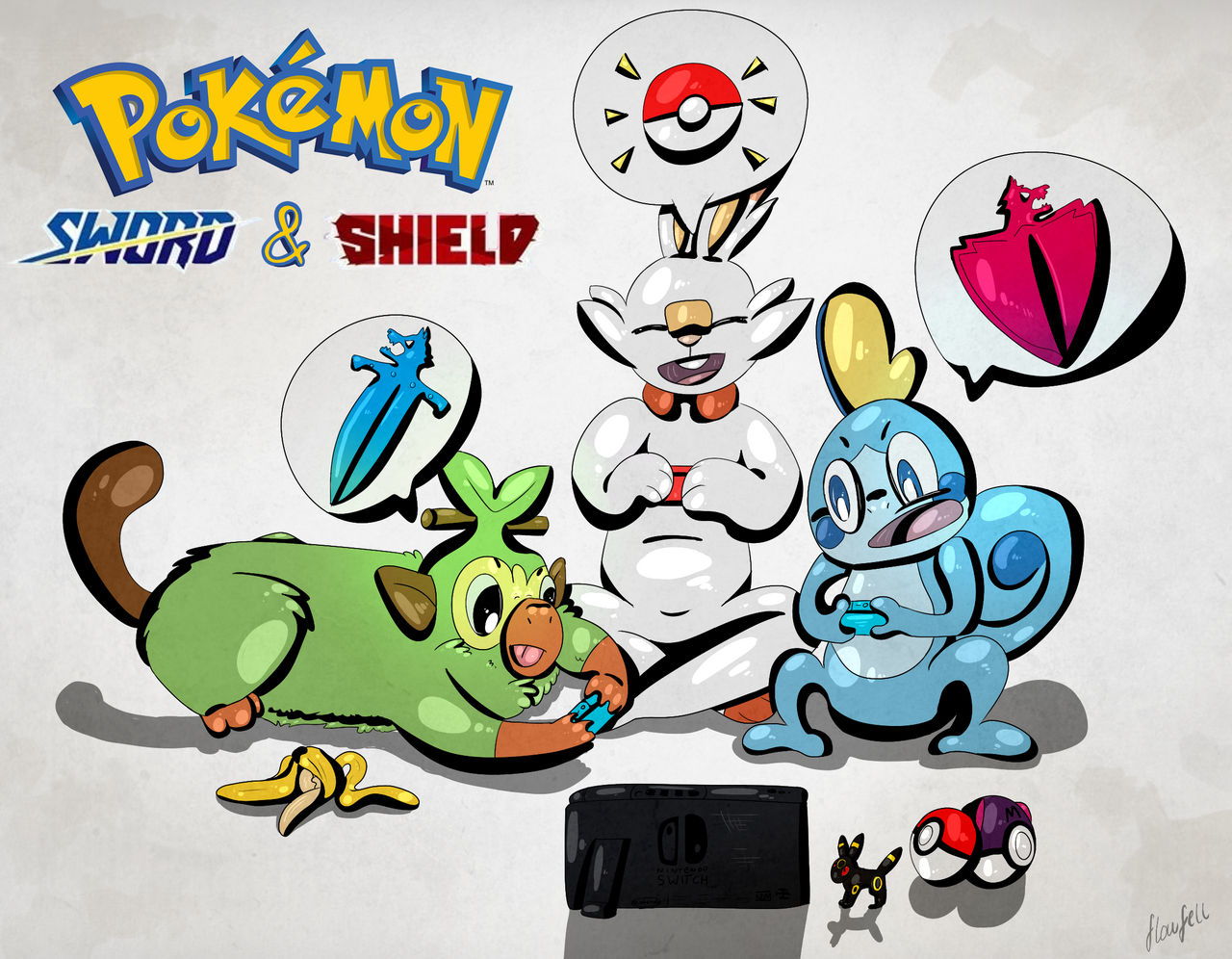 #8 Pokemon Sword and Shield by Flowfell