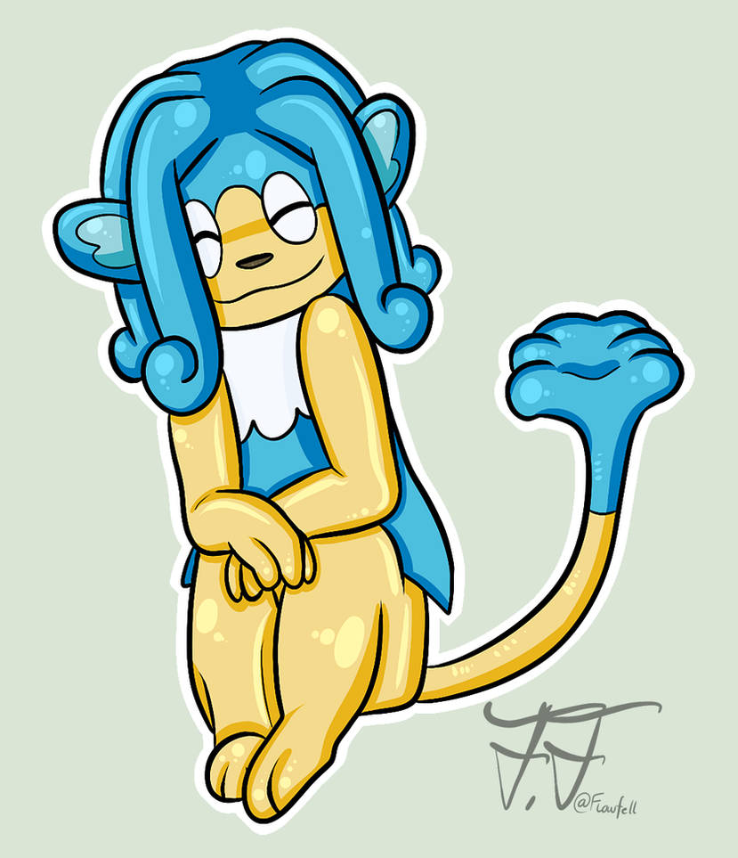 Simpus Pokemon Pokemon sticker 4: Simipour by Flowfell on DeviantArt