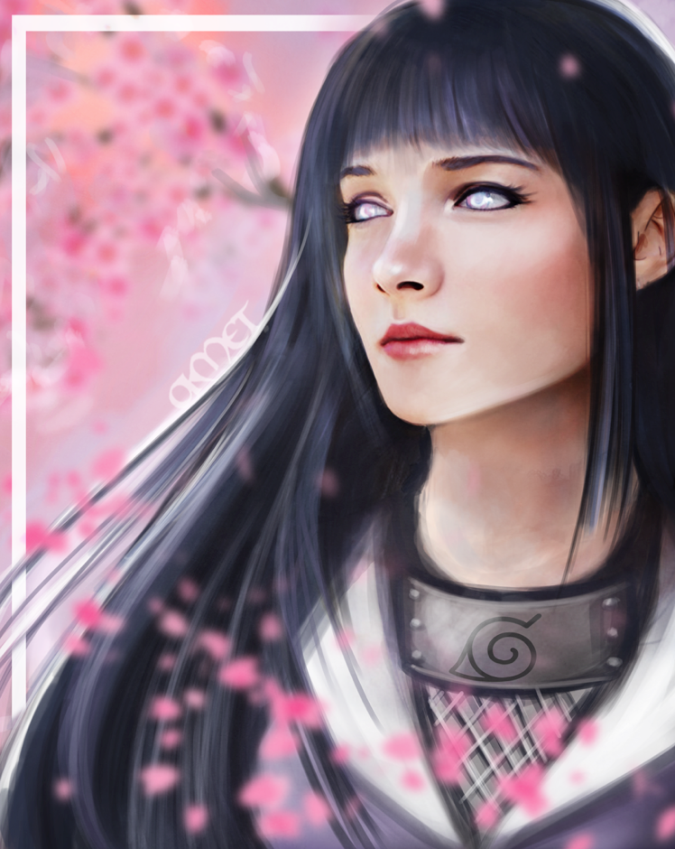 Hinata of Naruto Fanart