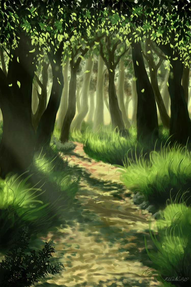 Summer in the forest by HelviRiitta on DeviantArt
