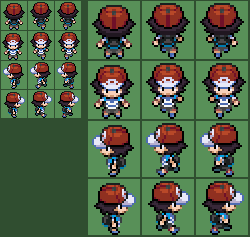 Pokemon XY trainer sprites ( I ) by Nephae on DeviantArt