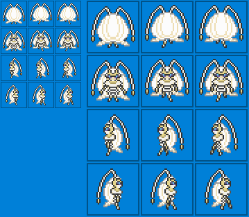 Pokemon SM Pheromosa overworld sprite