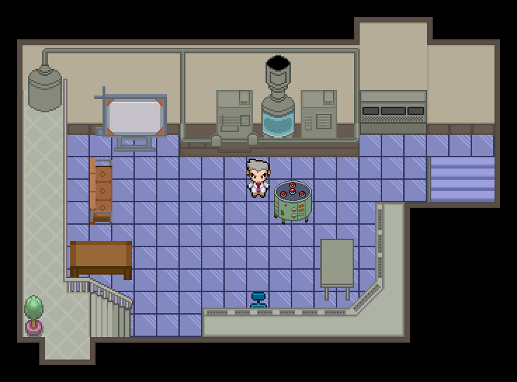 Pokemon Lab Deviantart Pokemon anime Prof. Oak's lab Custom map by Zender1752 on DeviantArt