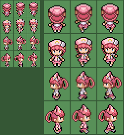 Pokemon Scarlet/Violet PC Nurse Overworld Sprite by Zender1752 on