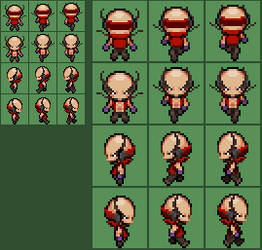 Pokemon Scarlet/Violet PC Nurse Overworld Sprite by Zender1752 on