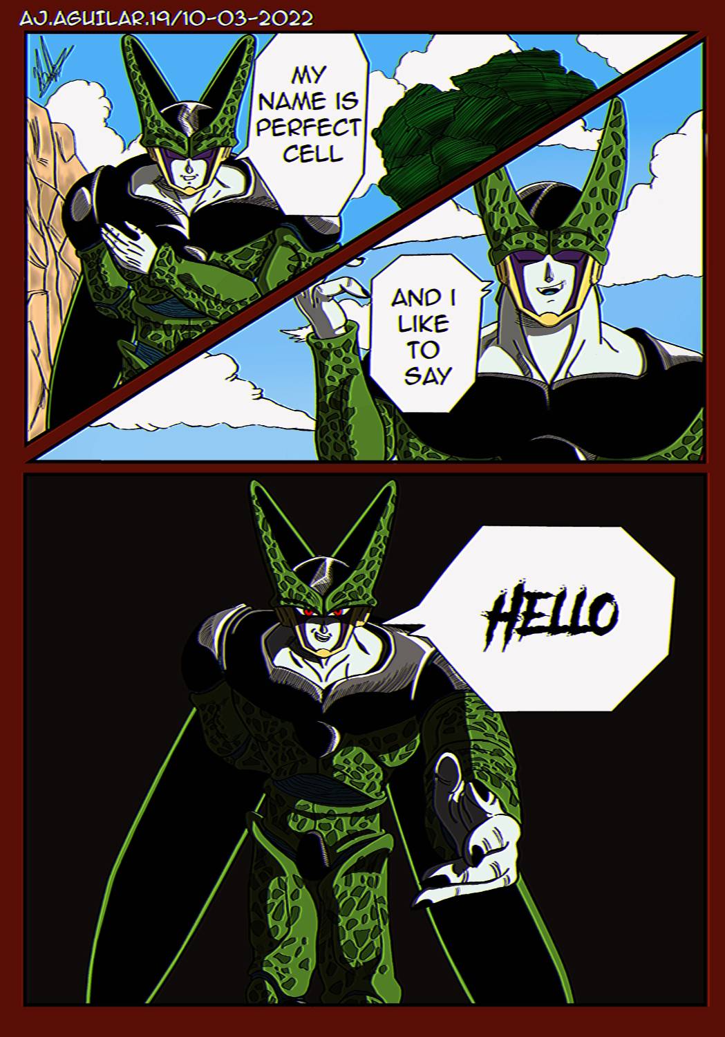 Perfect Cell (mini-comic) by AJ-Aguilar-19 on DeviantArt