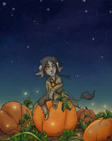 Guardian of pumpkins