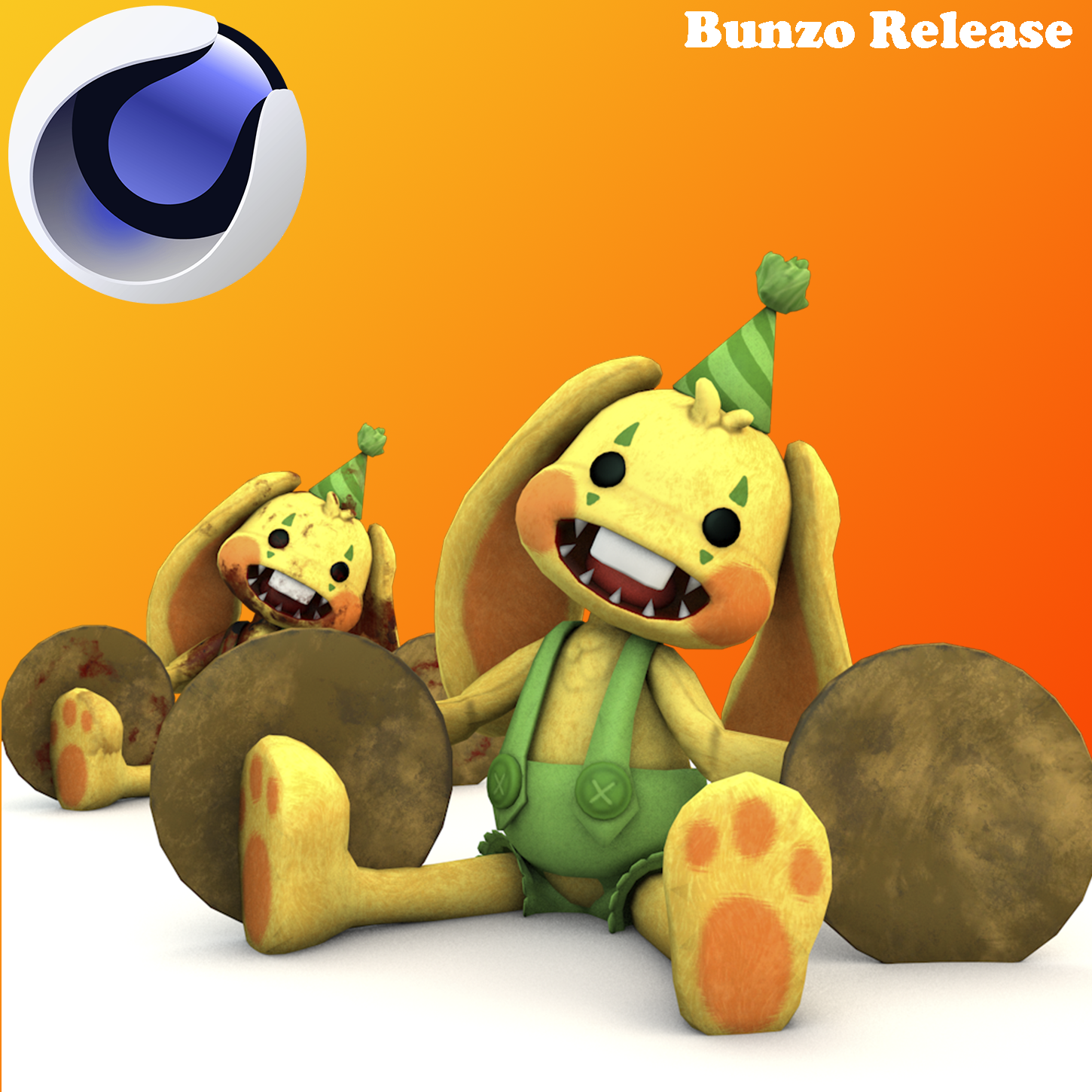 Bunzo Bunny plush by jlj16 on DeviantArt