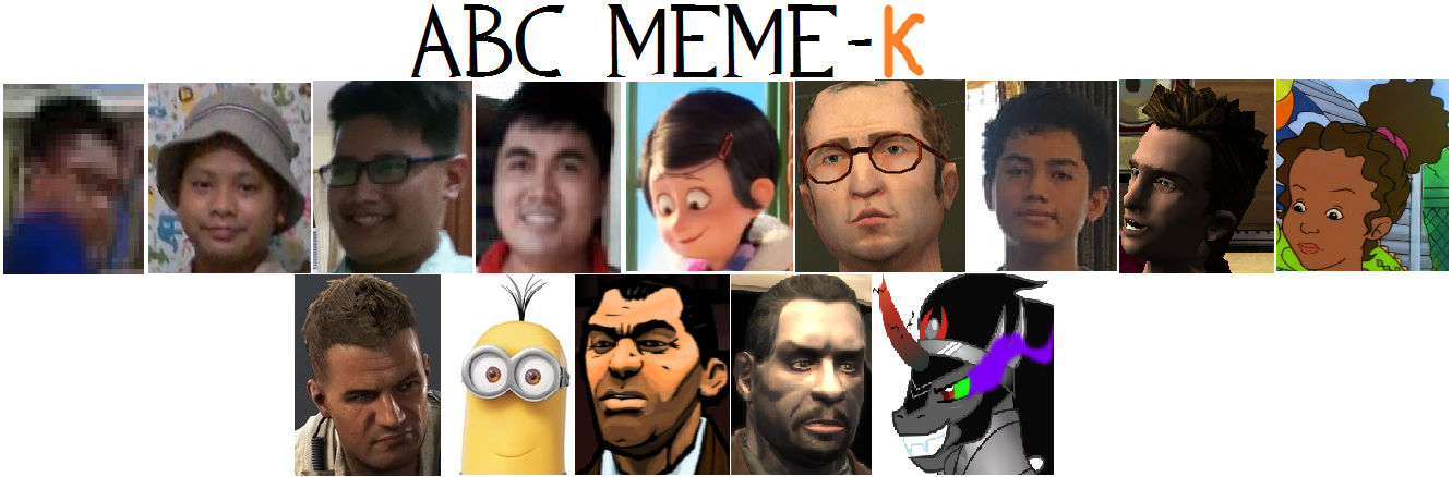 Abc Def Meme ABC Meme - K by LuisLopezV on DeviantArt