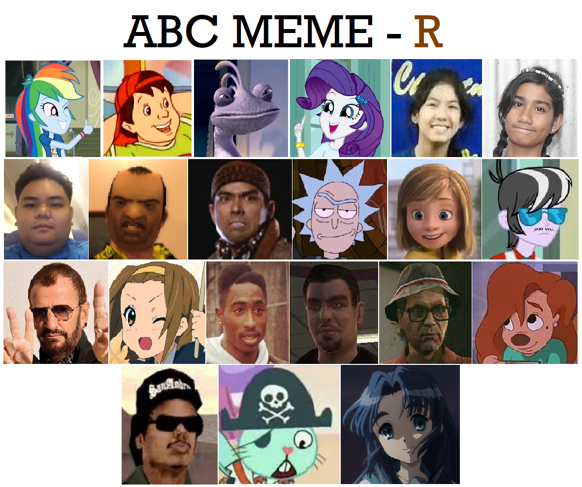 Abc Def Meme ABC Meme - R by LuisLopezV on DeviantArt