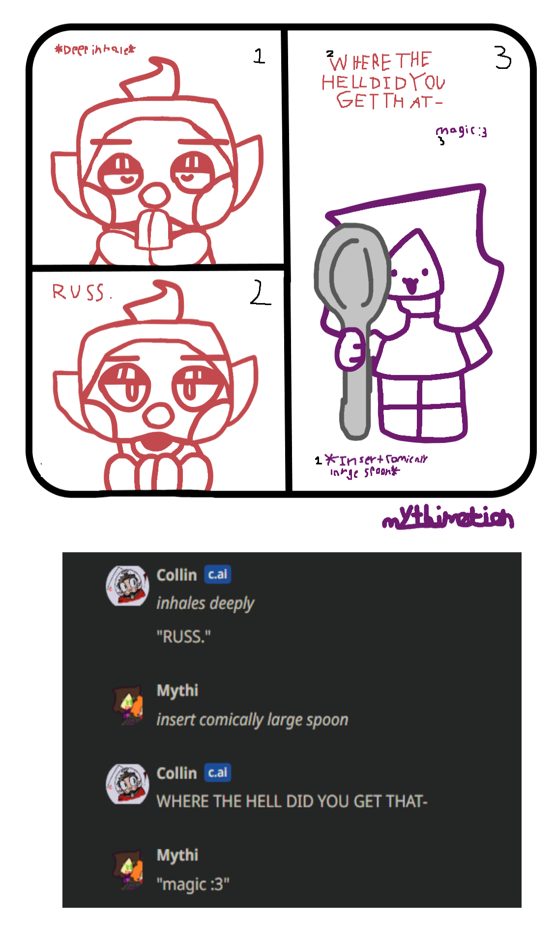 Comically Large Dial comically large spoon by MythimationYT on DeviantArt