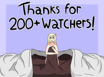 Thanks for 200+ Watchers!