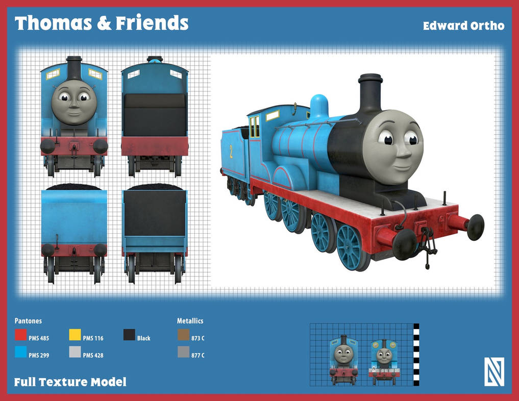 Gordon Cgi Model CGI Edward Orthos V1 by Juliantsk123 on DeviantArt