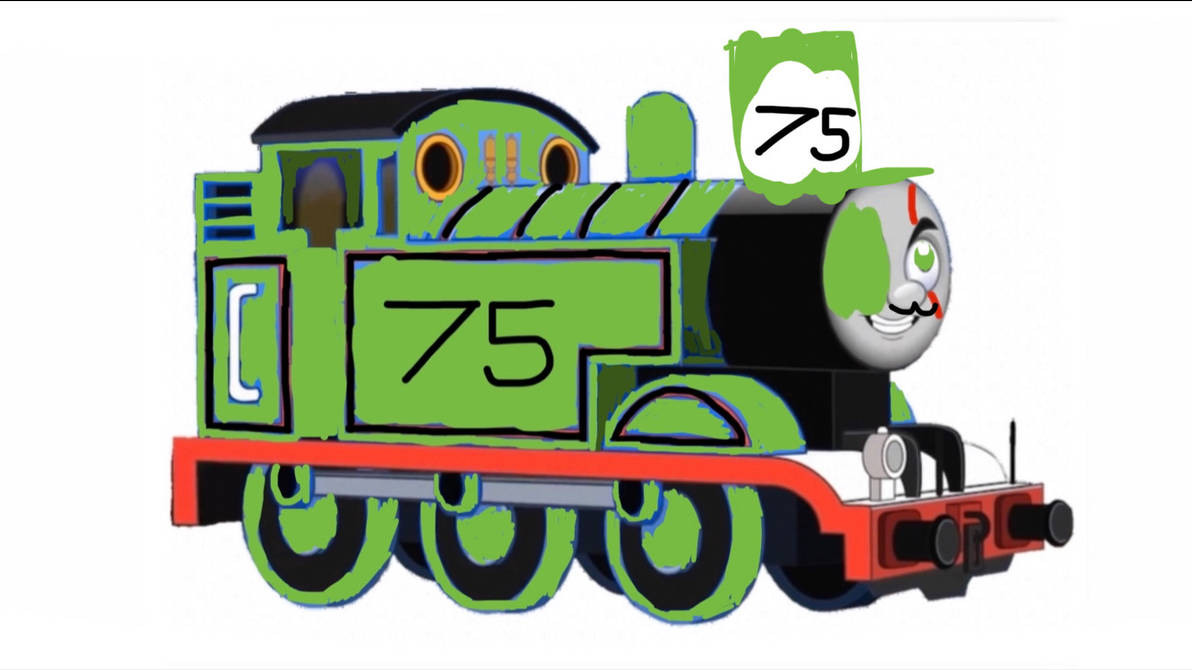 Blake The Engine Blake the Green Tank Engine as Luigi by Juliantsk123 on DeviantArt