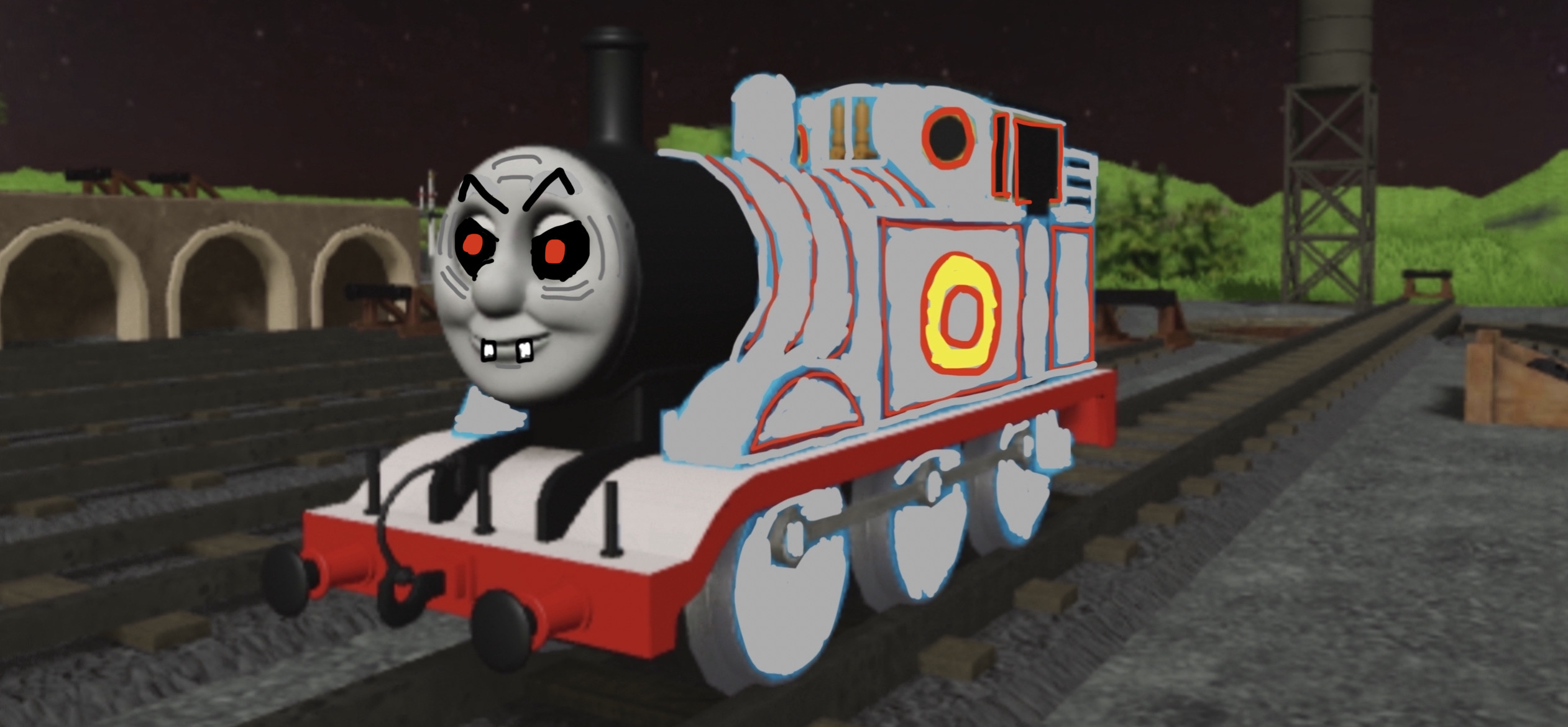 Demon Timothy Timothy the Ghost Engine (Demon Version) by Juliantsk123 on DeviantArt