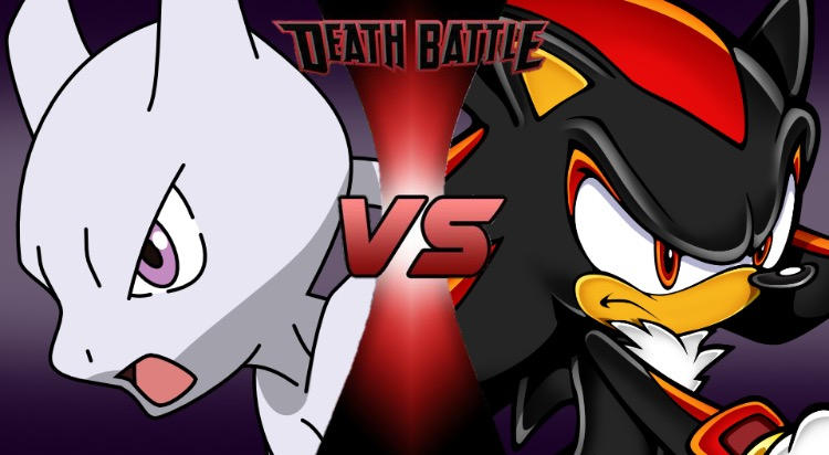 Night Battle Shadow the Hedgehog vs Mewtwo by Zelrom on DeviantArt