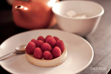 Raspberry Tart by DulcetEpicure