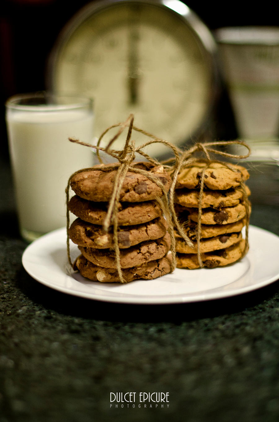 Triple Chocolate Macadamia Cookies