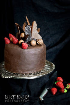 Chocolate Death (8 Layered Lindt Cake)