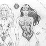 wonder woman and star fire