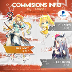 COMMISIONS INFO