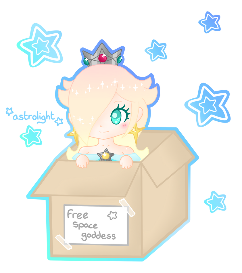 Rosalina In a Box by AstrolightArt on DeviantArt