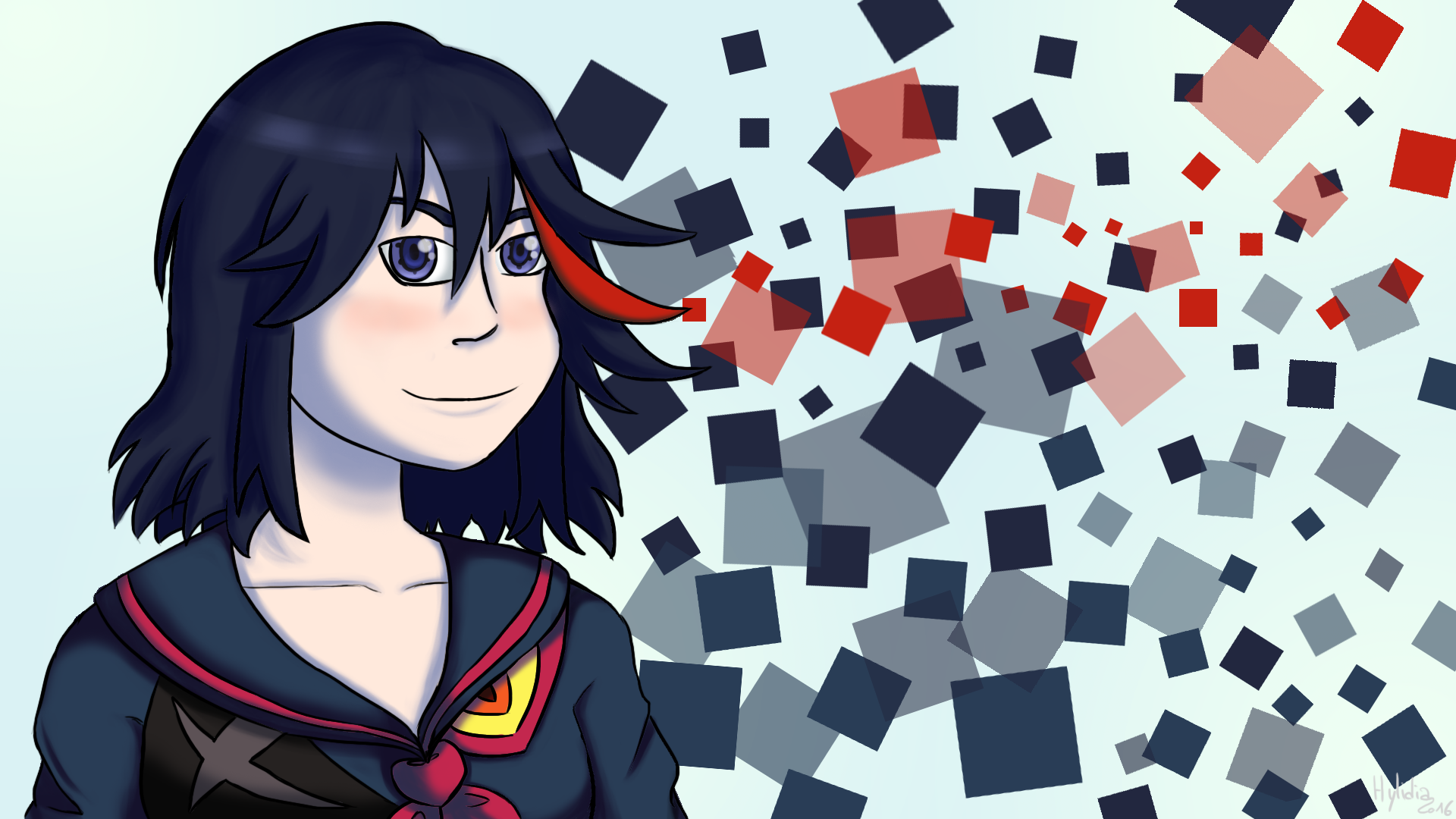 [Dig] Ryuko-chan Wallpaper