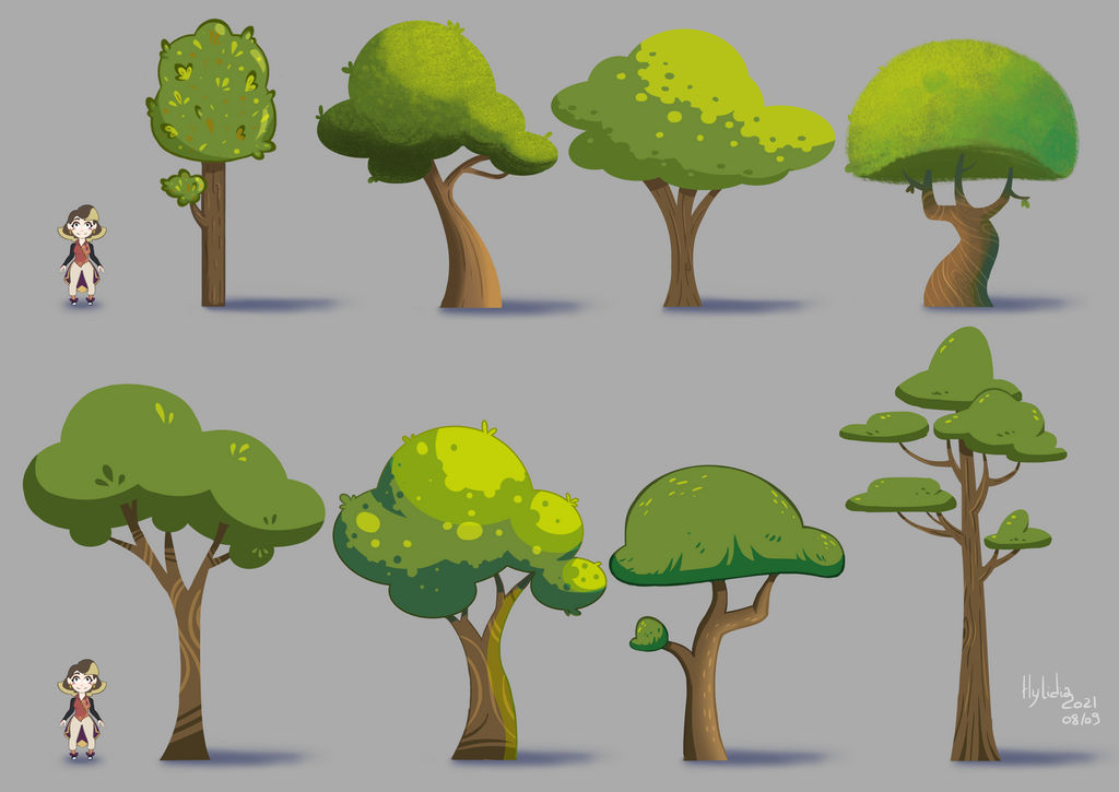 Trees! by hylidia on DeviantArt