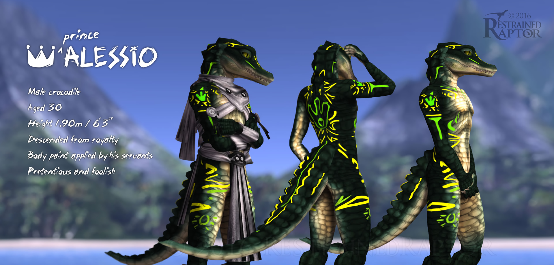 Prince Alessio by RestrainedRaptor on DeviantArt