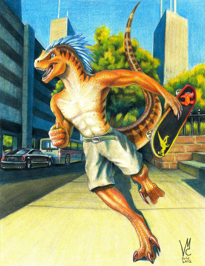 Deiwea on the Run by RestrainedRaptor on DeviantArt