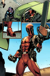 Deadpool Chainsaw Loev :3