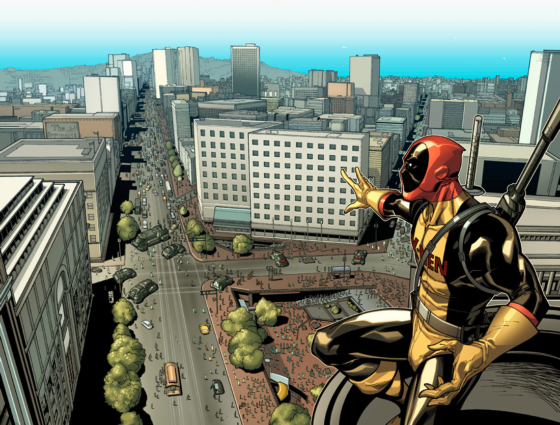 Deadpool 19. THE VIEW.