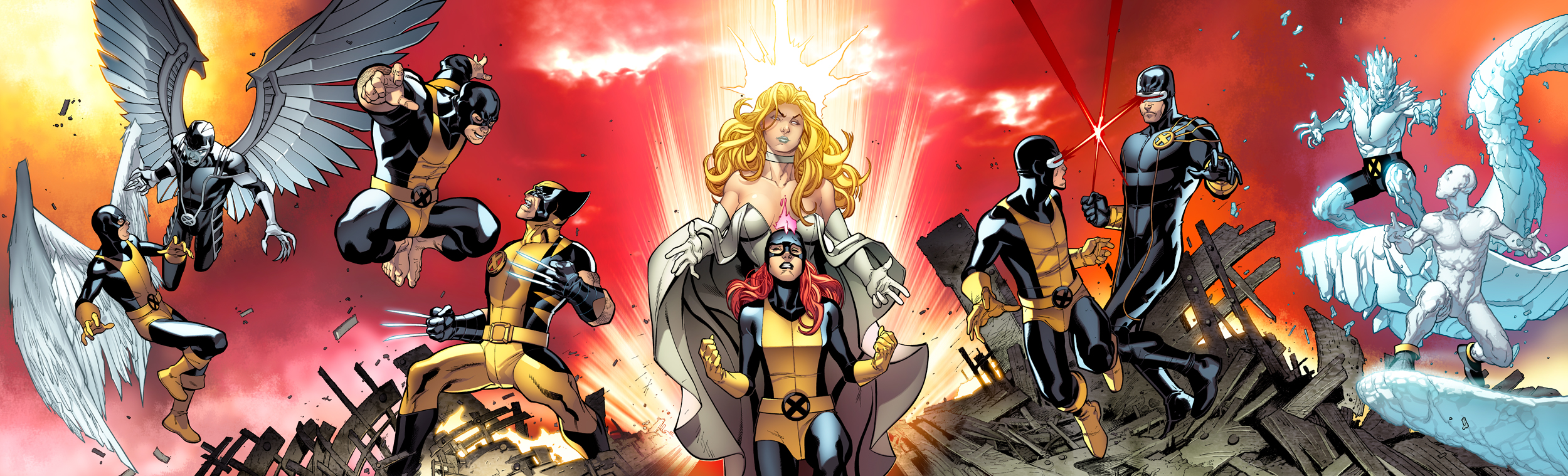 XMEN First To Last. COVERS.