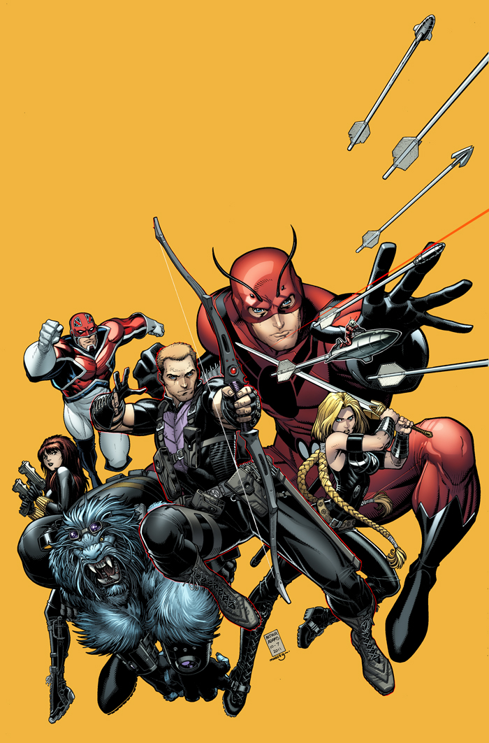 Secret Avengers Cover by Arthur Adams.