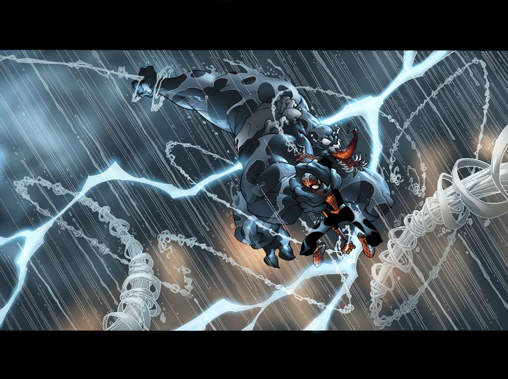 Venom+Spidey+Thunderbolt