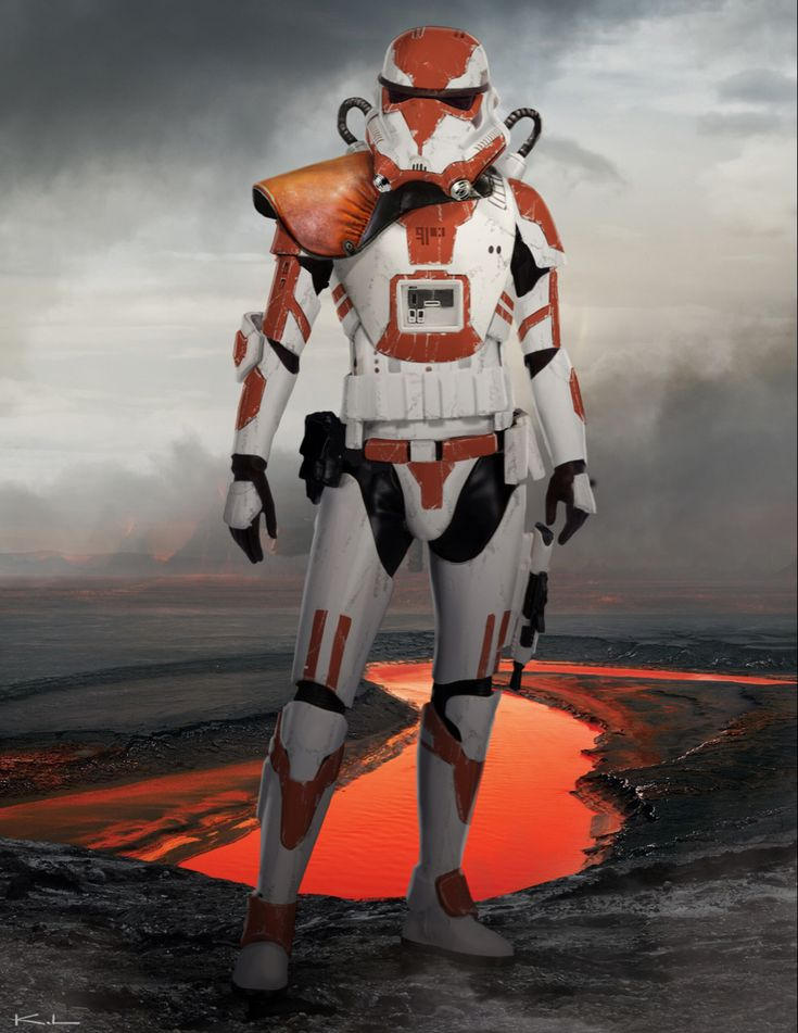 Magma Ropers First Order Magma Trooper by Gh0stKill3r on DeviantArt