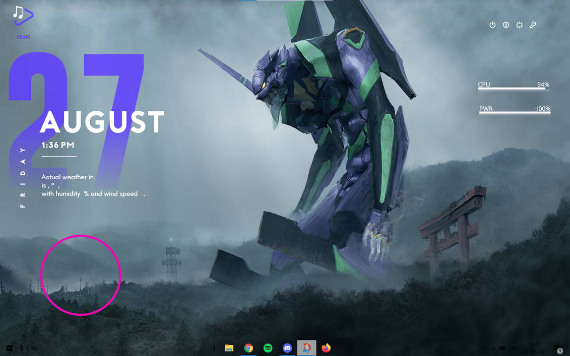 Eva Desktop Evangelion Eva 01 Desktop Theme by trashbooi on DeviantArt