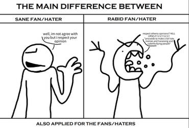 the main difference...