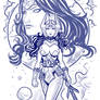 Sketch Bekka Wonder Woman