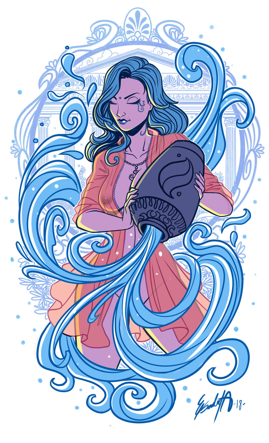 Quandarius Deviantart Aquarius by EdgarSandoval on DeviantArt