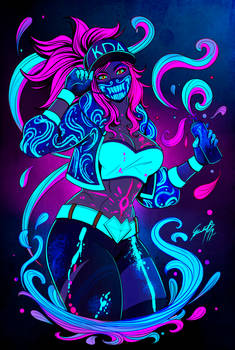 Akali KDA NEON