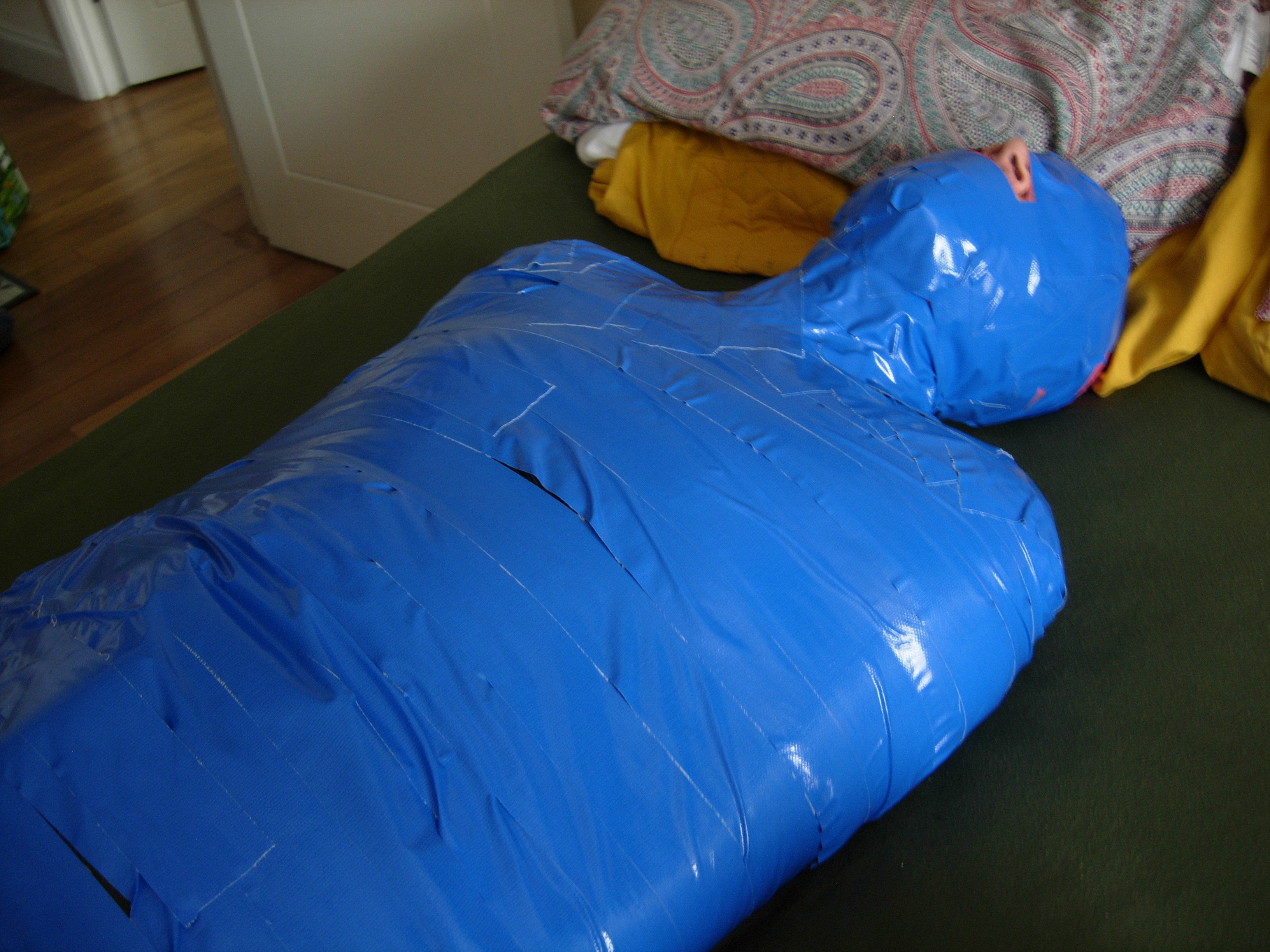 Mummified In Duct Tape By Rodse On DeviantArt mummified-in-duct-tape-by-rodse-on-deviantart