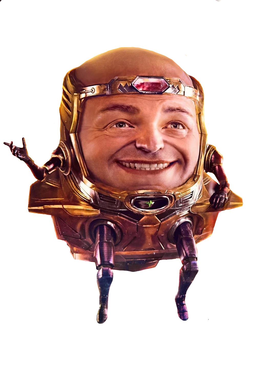Modok Human Form MCU MODOK render by UnrestrainedClown on DeviantArt