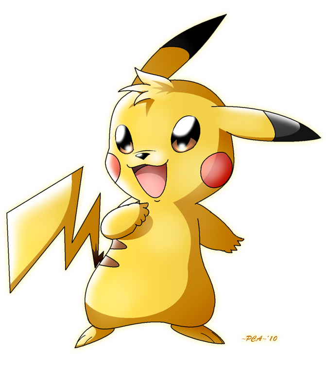 Pikachu -025 + by PokeChibiArtist98 on DeviantArt